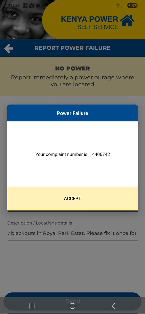 anthony_amina's tweet photo. @KenyaPower_Care ....really really tired of daily night and day outages. Would you fix it once and for all? https://t.co/tHLWJNSV6a