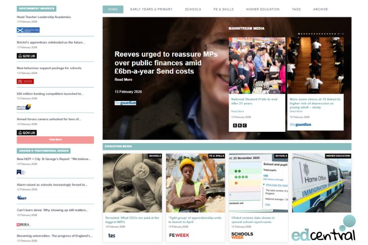 Today's EdNews is now ready to view: buff.ly/y6cqpLv #EdNews #EdCentral