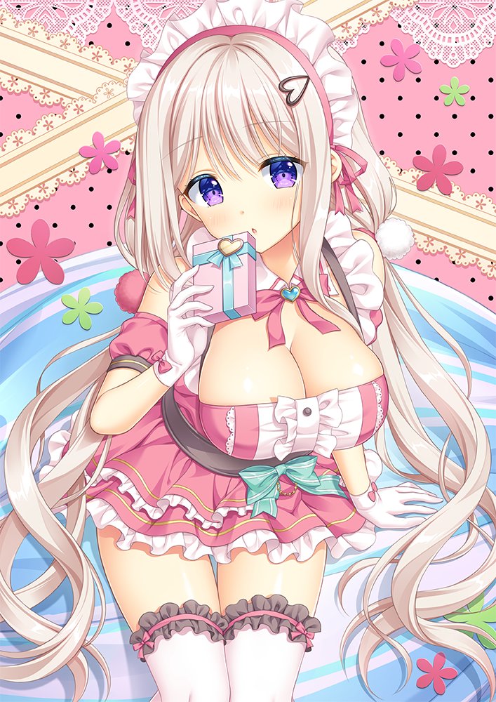 SAGAPLANETS's tweet photo. 🎀ℍ𝕒𝕡𝕡𝕪 𝕍𝕒𝕝𝕖𝕟𝕥𝕚𝕟𝕖🎀

あてなからもバレンタインの贈り物が届きました～
愛情たっぷりチョコレートを受け取ってくださいね💖

サガプラXアカウントではRPキャンペーンを開催中
あてな＆七緒からのチョコが当たるかも！？
是非参加して下さいね https://t.co/nTabqisAWW