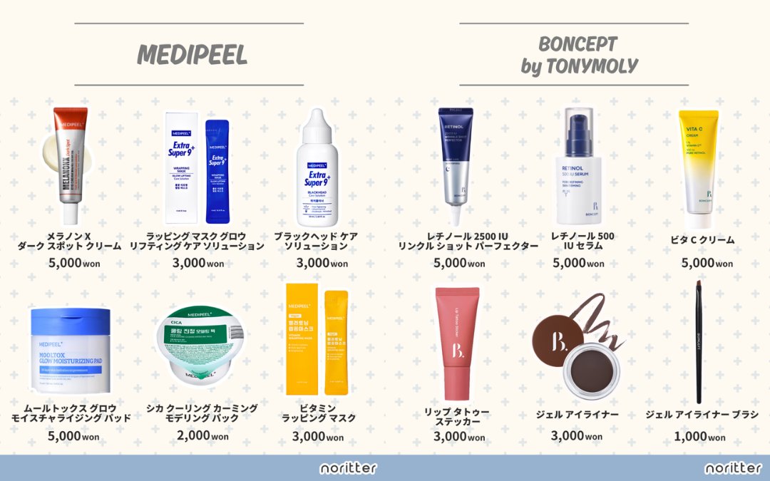 NoritterK's tweet photo. 【保存推奨】韓国ダイソー優秀コスメまとめ✨
この価格でこのクオリティはさすがすぎる…🤍

もう持ってるアイテムはあった？🥰
最近登場したVTのリッププランパーも気になる🥺

オリヤンだけじゃなく
ダイソーコスメも要チェックだよ💕 https://t.co/B0aM4cPIJy