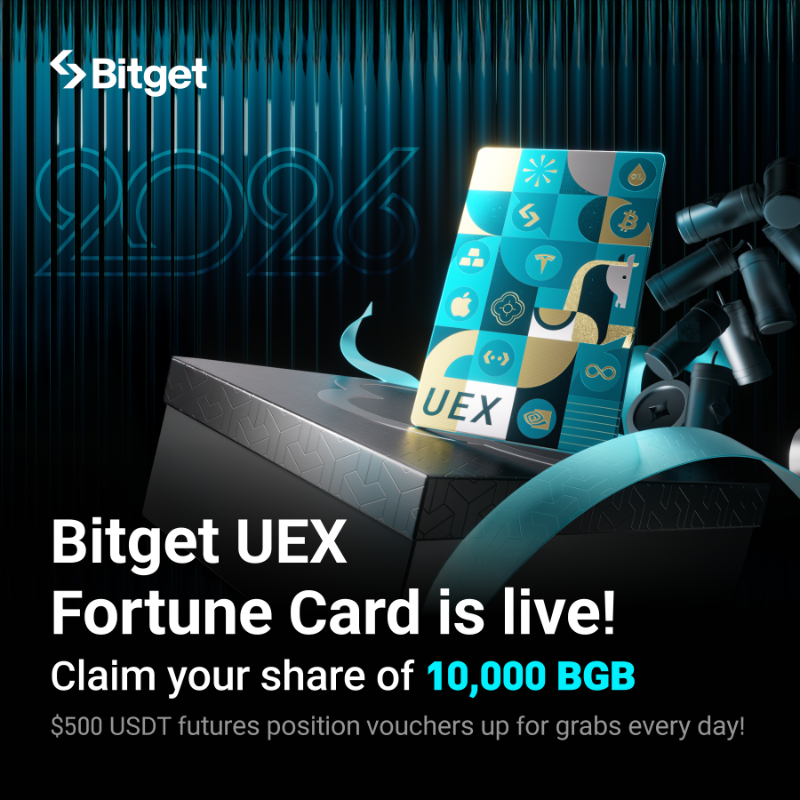 bitget's tweet photo. Lunar New Year Special: Collect Fortune Cards to Share 10,000 BGB! 🧧

Trade daily with Crypto, Stocks, or TradFi CFDs to craft your Fortune Card.

Period: Feb 13, 10:00 – Feb 21, 10:00 (UTC)
