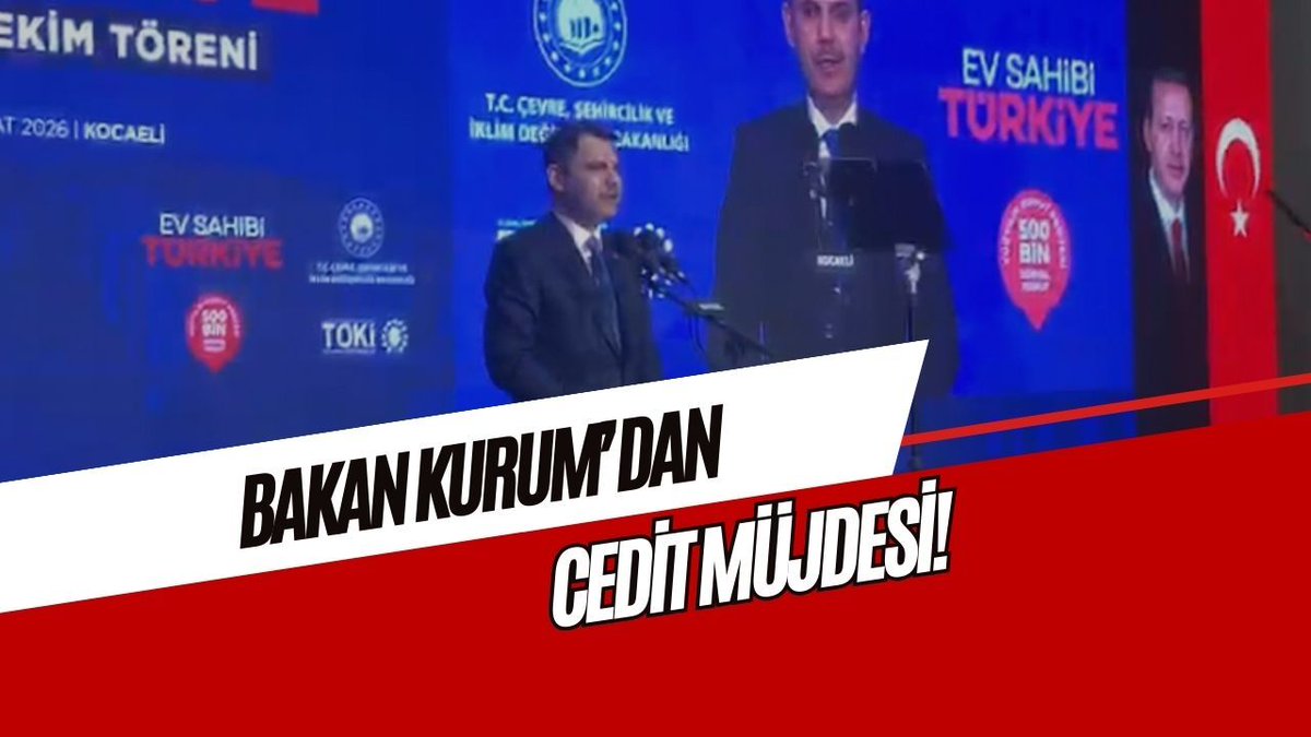 kocaelihabertv's tweet image. Bakan Kurum’dan Cedit müjdesi: Teslimler bayram sonrası kocaelitv.com.tr/bakan-kurumdan… #Kocaeli #TOKİ #Cedit