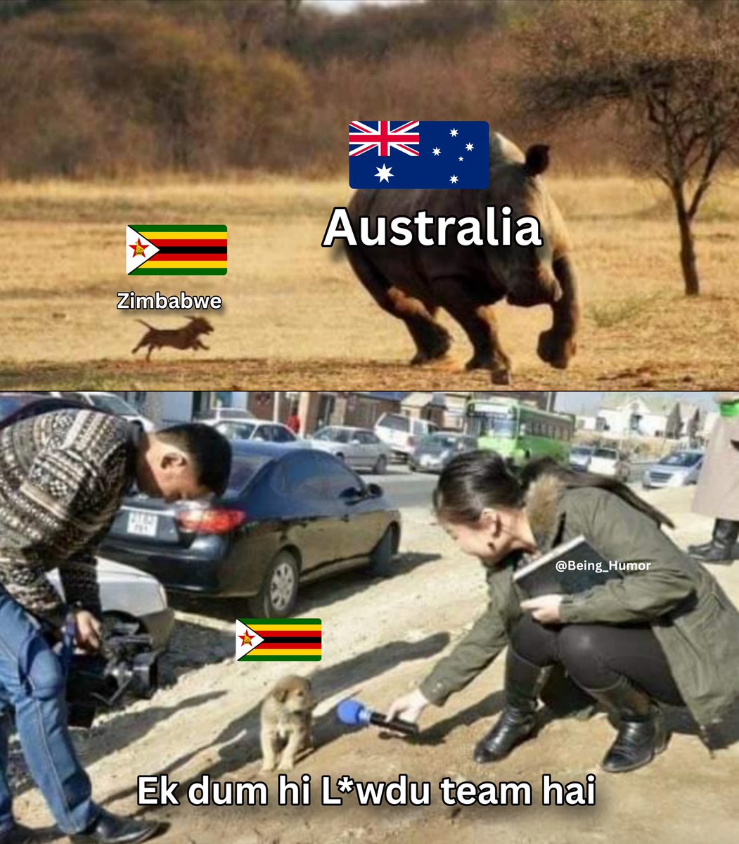 #ZIMvAUS #Zimbabwe 😂👌🏻