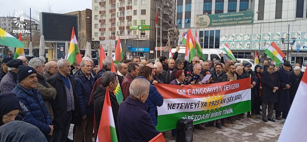 #WÊNE - Li Amedê salvegera 101an a Serhildana Şêx Seîd hat bibîranîn

💢 Platforma Ciwanên Serbixwe (PCS), Partiya Demokrat a Kurdistanê-Bakur (PDK-Bakur), PÊLKURD, Partiya Sosyalîst a Kurdistanê (PSK), Partiya Welatparêzên Kurdistanê (PWK) û hejmarek kesayetên serbixwe di