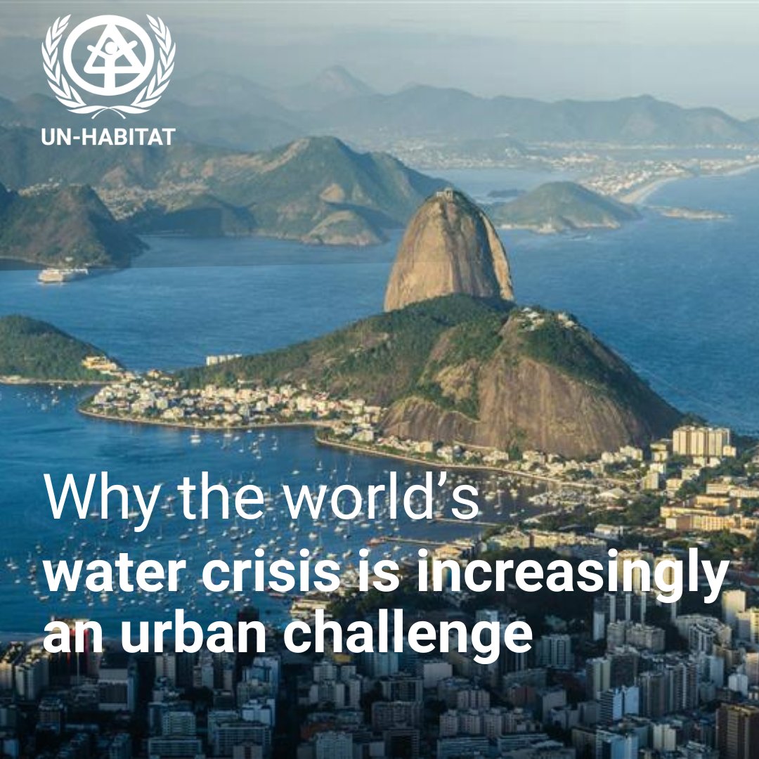 Cities are increasingly at the centre of the global water crisis.

As preparations continue for the 2026 UN Water Conference and #WUF13, one message is clear: progress on housing is inseparable from universal access to safe water and sanitation.

loom.ly/zIF73qo