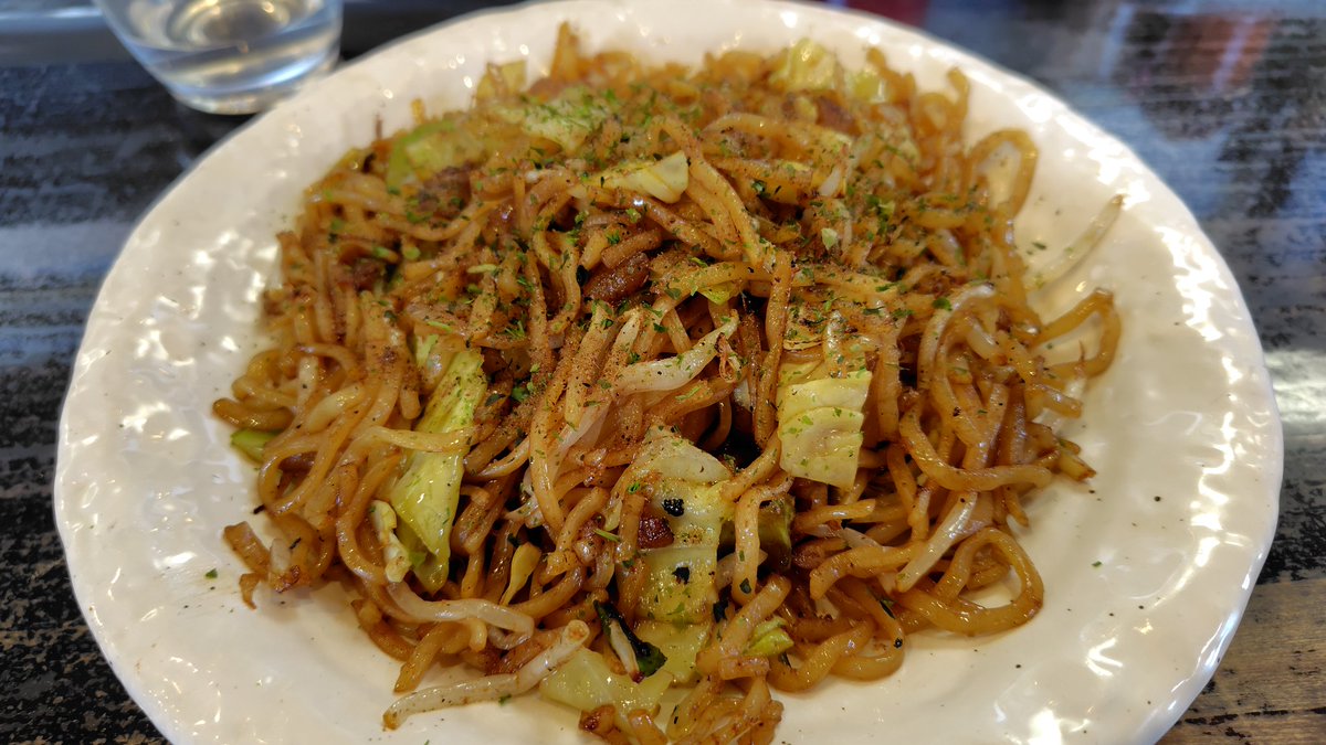 think1979's tweet image. 日光　晃のや　ソース焼きそば