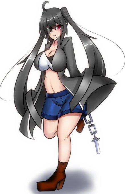 ○うちの子ヴィランズ紹介
・アイヴィー(後の九重イヴ)
ガレア帝国の幹部の一人、レヴェリーヴァイスをライバル視し、度々戦い彼女の持つマキナスフィアを狙っていた。
真面目かつ堂々としないことを嫌う。

武器は短刀がついた鎖で体のあちこちから伸びてくる。 