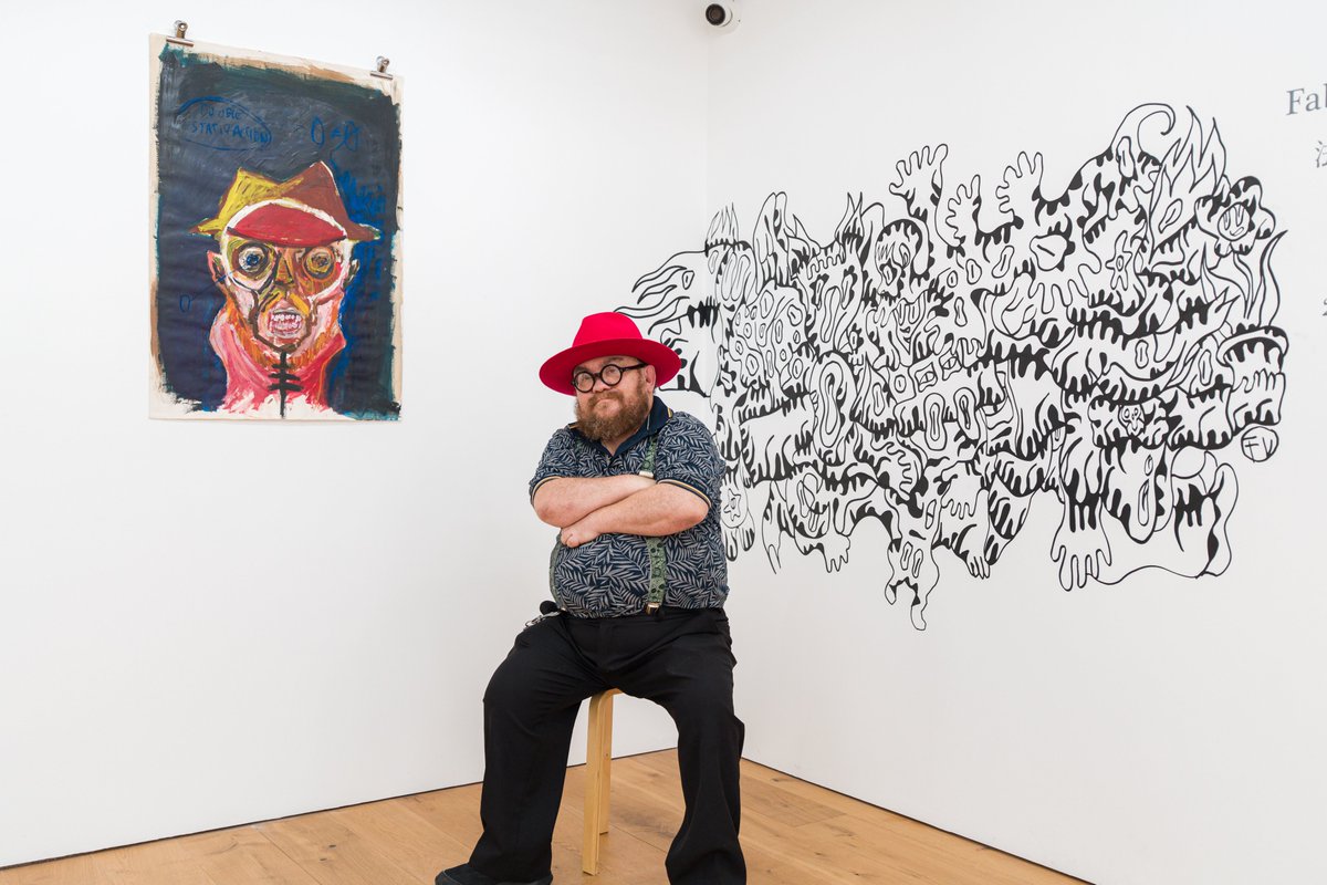 Whitestone_com's tweet image. フランス人アーティスト、ファビアン・ヴェルシェールの展覧会が現在ホワイトストーンギャラリー銀座新館にて開催中。最新作の秘密や、日本への特別な思い入れなどを伺いました。

「日常を神話に変える」妖怪と西洋美術の融合：ファビアン・ヴェルシェールインタビュー
🔗whitestone-gallery.com/ja/blogs/artic…