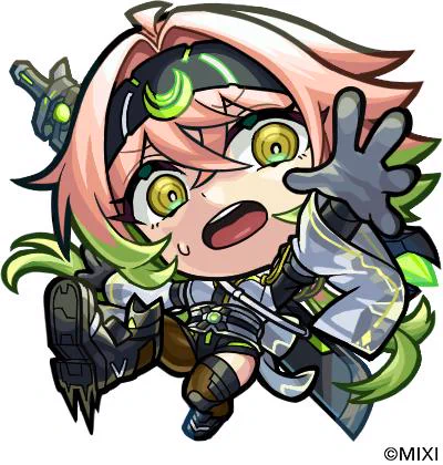 【お仕事情報】株式会社MIXI様の『モンスターストライク』にて「浅葉トウコ」「星材の機巧刃姫 トウコ」を制作させていただいております! よろしくお願いいたします! #モンスト #モンスト作品公開