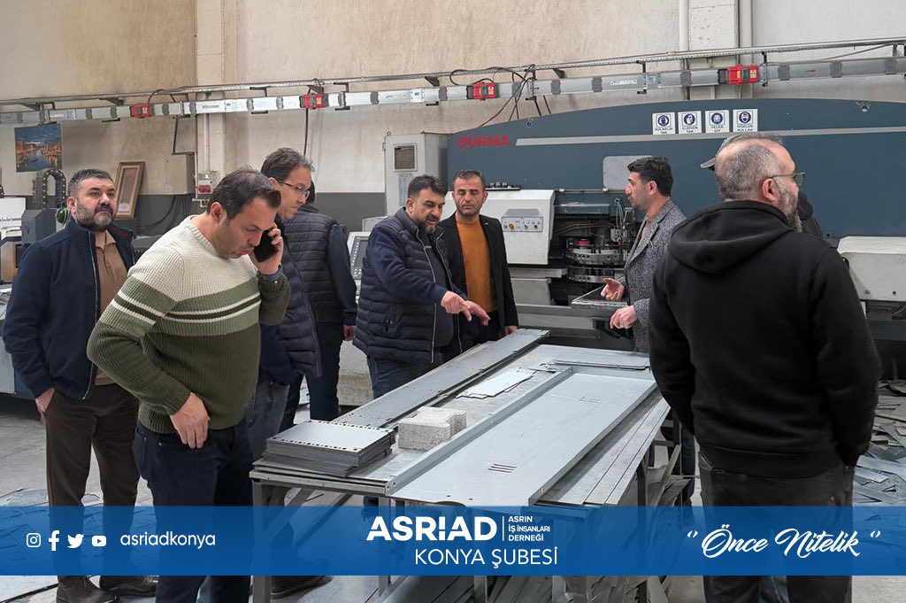 AsriadKonya's tweet photo. 33.İŞ GELİŞTİRME PROGRAMI yönetimiz kurul üyemiz Espa pano sayın Hüseyin YANIK bey'in ofisinde gerçekleştirilmiştir. İkramlarından dolayı sayın Hüseyin YANIK ve Genç Asriad üyemiz ahmet YANIK'a teşekkür ederiz.

#asriad #isgelistirme #espapano https://t.co/cacqjRmIlM