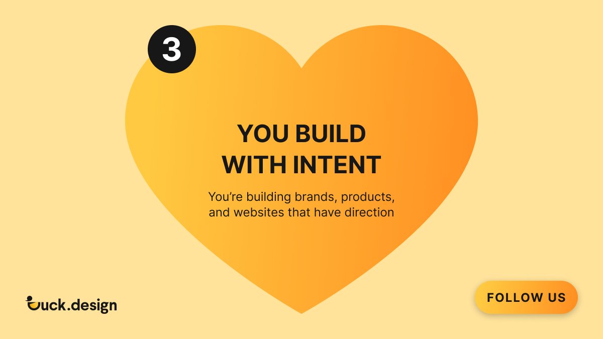 💖 Happy Valentine’s Day from Duck.design! 💖

We’re lucky to work with clients who want design with purpose, trust, and direction. That’s what makes all the difference in creating meaningful work.

What makes your collaborations special? ❤️

#ValentinesDay #UXDesign