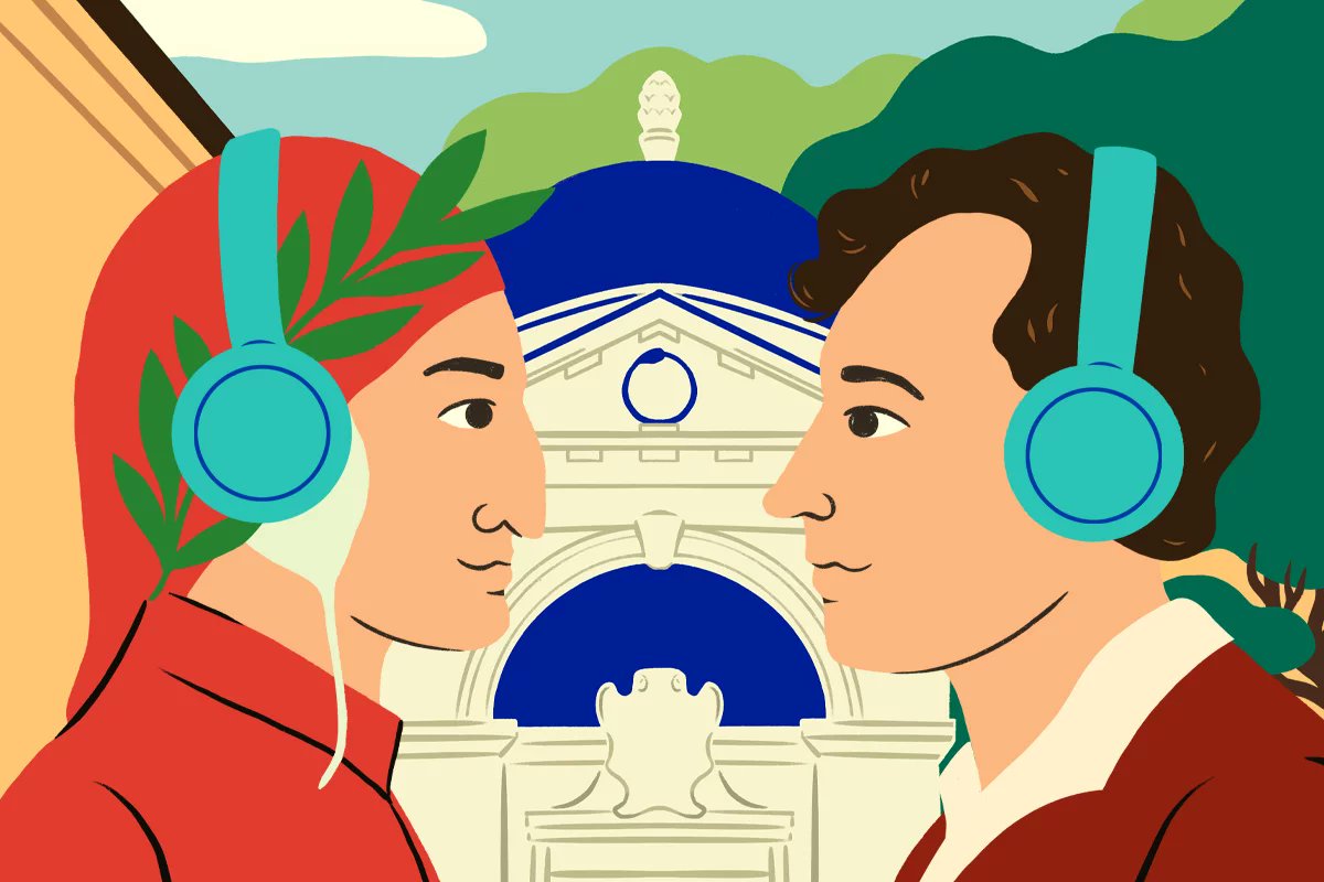 turismoER's tweet image. Sai cos'è un Silent Play? 🎧

A #Ravenna è possibile scoprire in modo immersivo il mondo dei due poeti Dante Alighieri e Lord Byron, che qui hanno vissuto, e conoscere da vicino i luoghi che ne custodiscono la memoria.

Scopri di più 👉 visiter.it/j9mk

@RavennaTourism