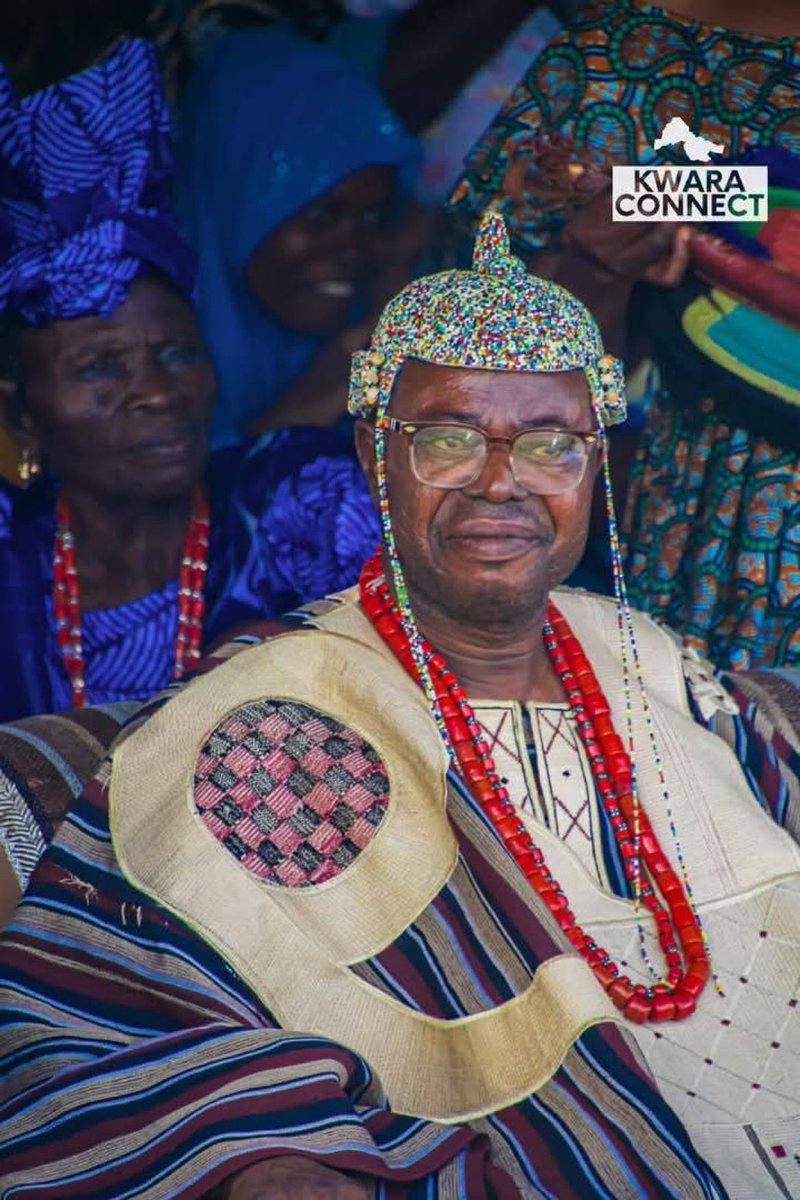 Oba of Jebba isn't alone.

The Oba of Shao Kingdom has also refused to bow to the Emir of Ilorin, and he has paid dearly for it.

His staff of office was seized. He was never graded alongside other Obas. His salary has been withheld. Yet, years later, he still refuses to submit.