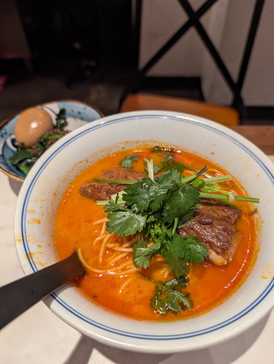 BlueHeartsUWS's tweet image. #HeFu 和府 noodle place is a chain all over #Shenzhen. This tomato soup noodle with pork is also a very good choice here.

#和府 #HeFu は #深圳 で良く見るチェーン店。
ここのこのトマト🍅スープ麺も凄く美味しい。