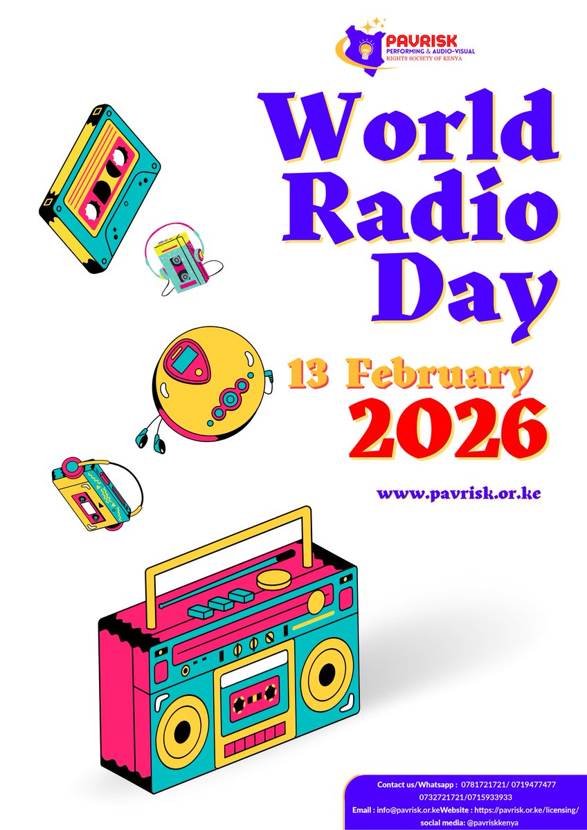 Performing &Audio-Visual Rights Society of Kenya tweet media