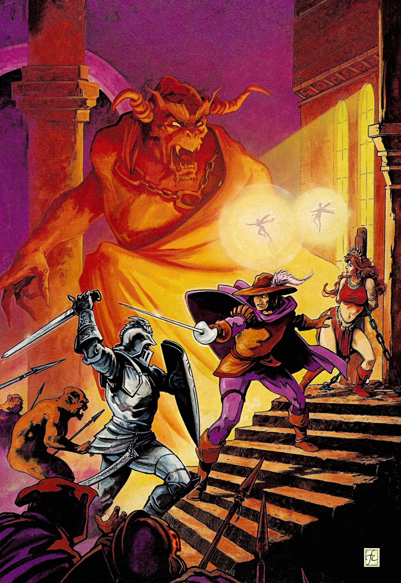 peachflavor3d's tweet image. The artwork of Castlequest by Frank Cirocco used on the cover of the #NES release in North America. Restored by removing logos/text, adding missing bits taking few liberties, and applying the usual upscale/clean/retouch process.