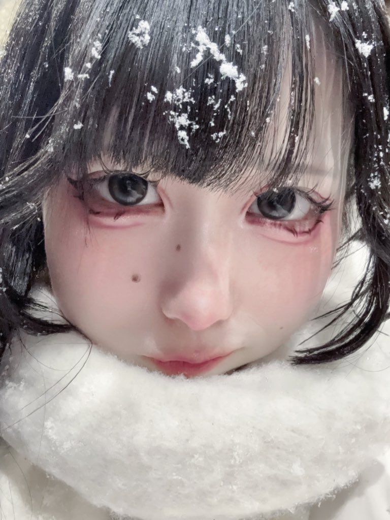 雪の妖精さんでした。