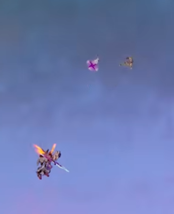 it's like watching a fat bumblebee trying to lift its body off the ground