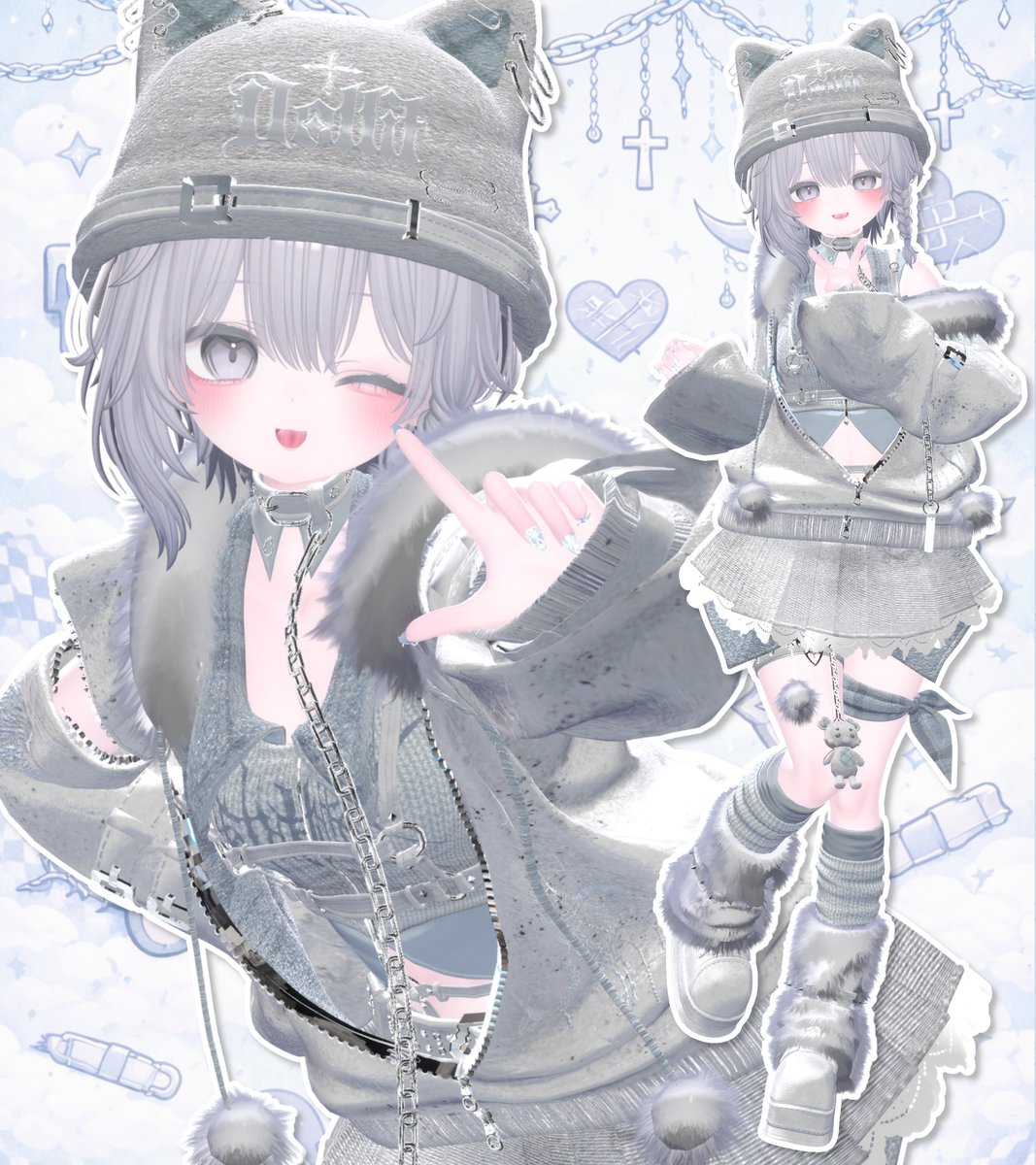 *♥+ RPキャンペーン +♥*

#Dollit_S2 様から新作衣装『2SideMode』が発売されました！⋆⸜♱⸝‍⋆

発売を記念して抽選で2名様にプレゼントします！🎁✨️

✅参加方法：この投稿をRP + <a href="/vrcoto/">おと！！</a>をフォロー
🗓応募締切：2/17  18:00まで

当選者の方にはDMでご連絡します！💌