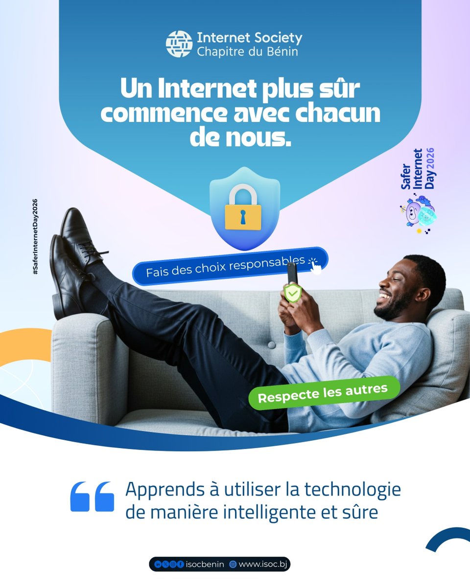 Internet Society Chapitre du Bénin tweet media