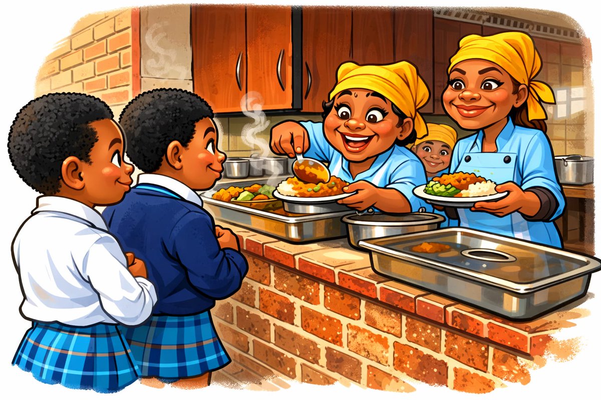 Today we celebrating the National School Nutrition Programme  impressive milestones of feeding 594 463 learners being fed breakfast and lunch in identified school across the provincein 764 schools and creating employment opportunities for  3338 food handlers .