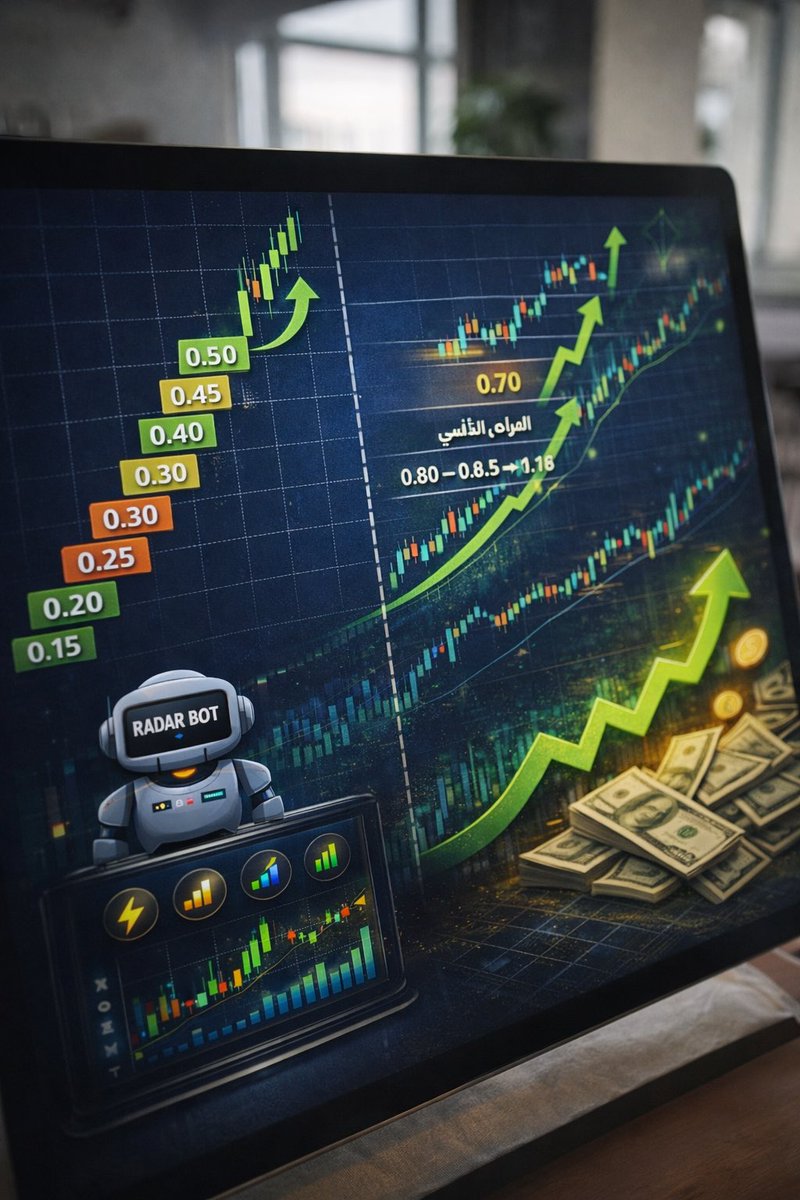 نظام Radarbot للتعامل مع أسهم السنتات

احترف السنتات باسهل طريقة
لن تحتاج أحد بعد اليوم 

 الشرط الأساسي قبل أي دخول

لا يوجد دخول بدون سيولة.

ولمعرفة دخول السيولة:
لازم يكون عندك رادار بوت يرصد:
•زخم مفاجئ
•زيادة RV (Relative Volume)
•قفزة بحجم أول دقيقة
•تنبيه زخم أو