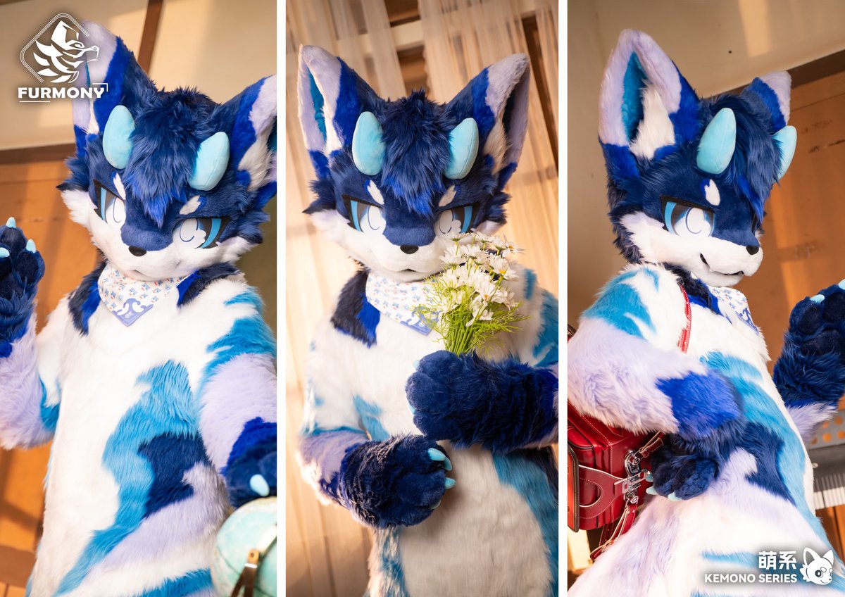 furmony's tweet photo. 「New Commission Finished」
"I’m here for our date! Let’s hang out loads more from now on!"
Thanks for the trust from 幽幽

#furmony #furry #fursuit #鸿萌造物 https://t.co/03RojgX97O