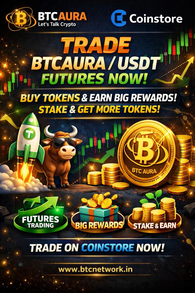 🚀🚀BTCAURA($BTCAURA) ON THE CHARGE! 🚀🚀

🔥 Surged from $50 to $51.31! 🔥
The energy is rising — catch the breakout before it explodes! ↗️

📈 This might be the beginning of something HUGE. If you've had BTCAURA on your radar, the moment is NOW. 🚨🚨

👉 Secure your position