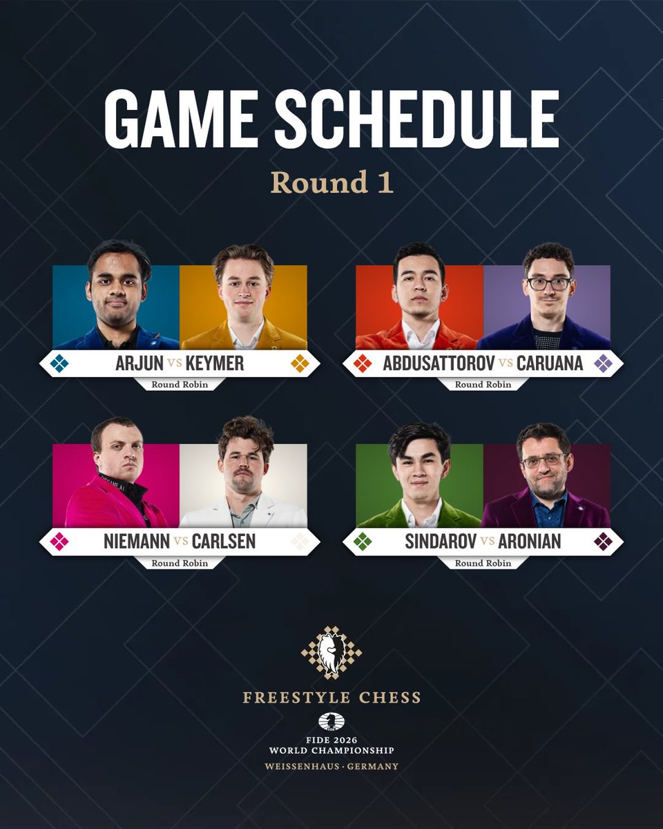 Freestyle Chess tweet media