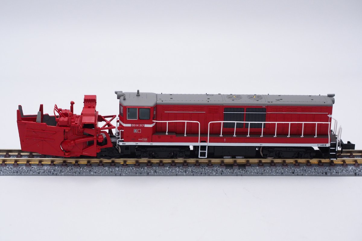 マイクロエース 新入荷 DD14-317 ロータリー式除雪機関車 標準色 晩年