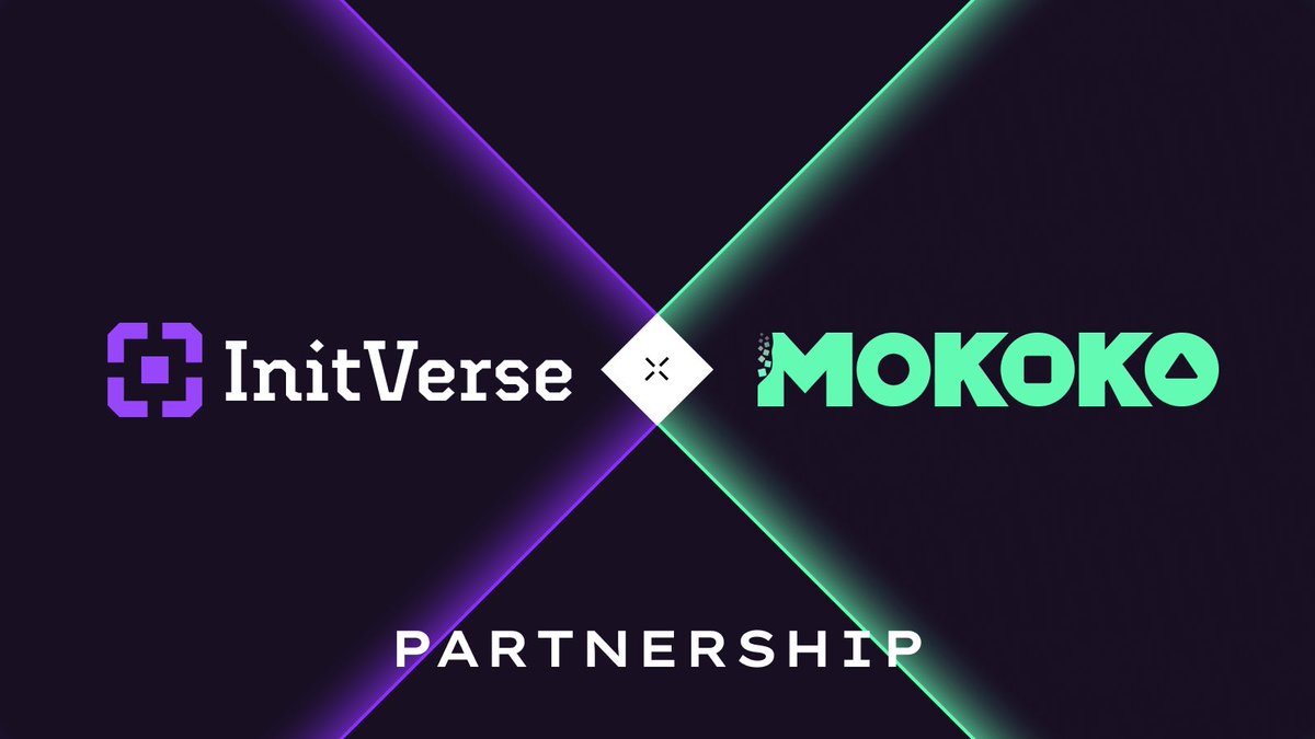 🚀 InitVerse × Mokoko_AI: Unlocking the Future of AI-Powered Web3 GameFi!
Big news for Web3 gaming and privacy infrastructure—we’ve teamed up with <a href="/Mokoko_AI/">Mokoko</a> 

As a leading AI infra for Web3 games &amp; crypto launch, Mokoko’s multi-chain SDK, asset Launchpad and AI agent system