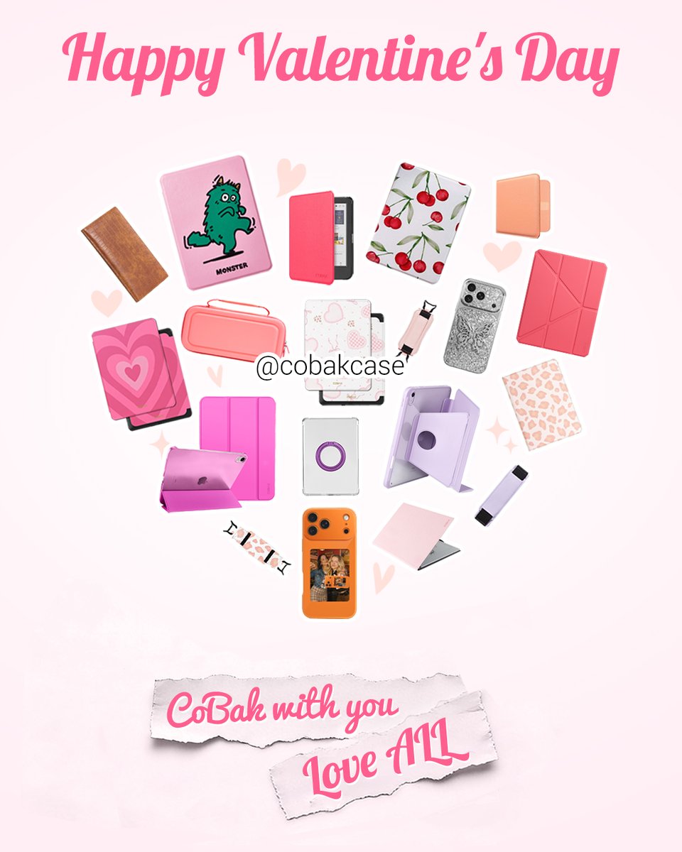 cobakcase's tweet image. Valentine’s Day, but make it about you. 💗✨
Because self-love is still love — and it always counts. 🌷
💬 Be honest… are you team self-date this year? 👀
Drop a 💕 if you’re celebrating you this Valentine’s.

 #ipadcase  #techgiftideas  #cobakcase #kindlecase #kindleaccessories