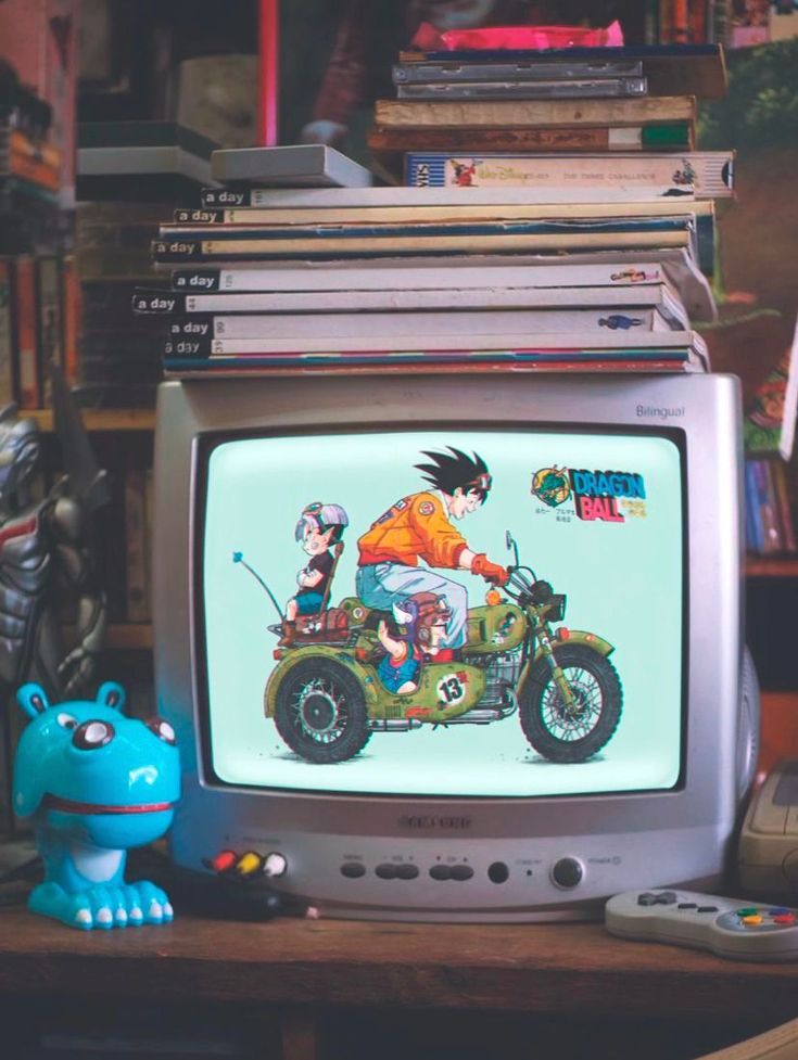 Nothing like anime on a CRT TV