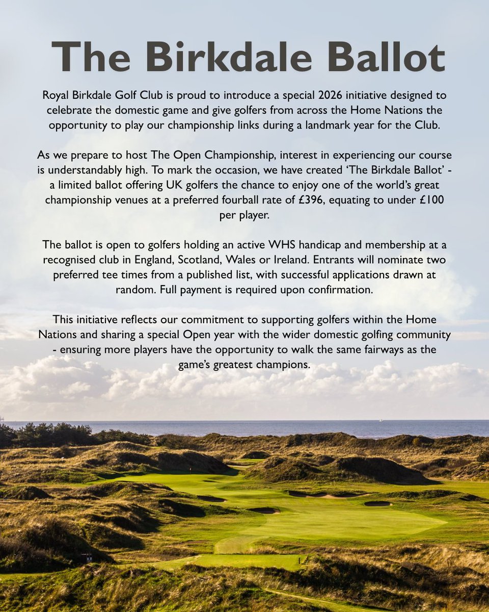 Royal Birkdale Golf Club tweet media