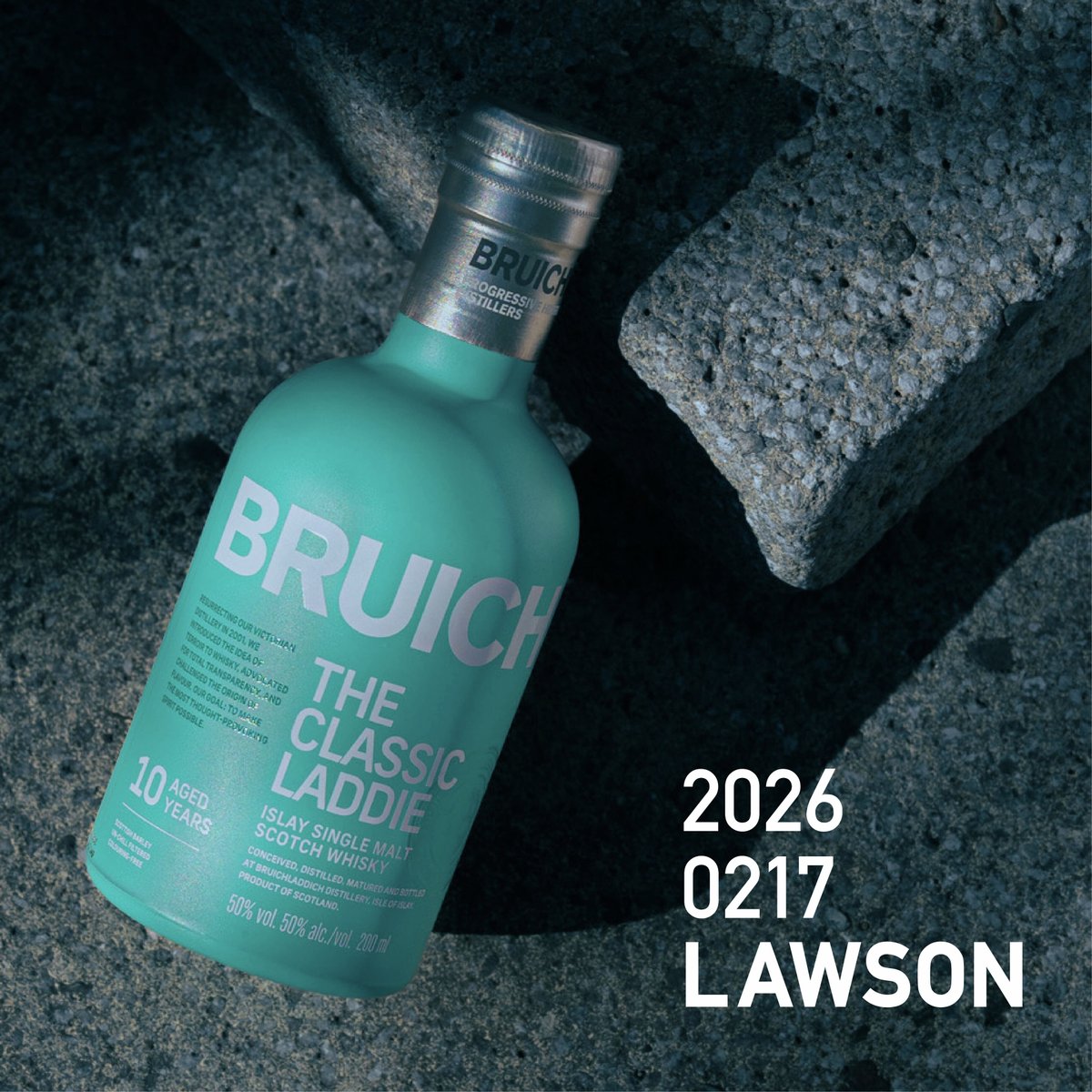 ブルックラディ 10年 200ml ミニボトル ローソン先行販売３本セット ブルックラディ クラシックラディ10年 200ml 3本セット ローソン