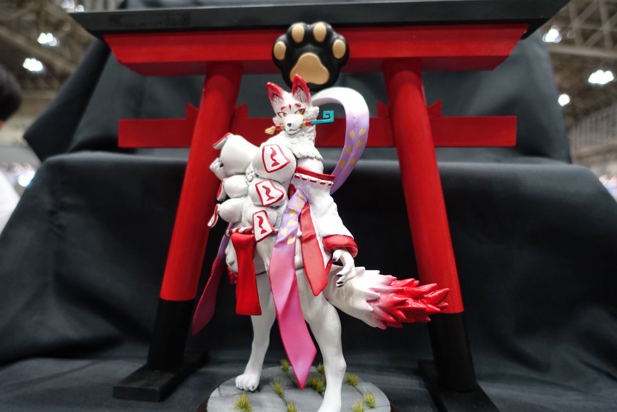 ケモ造形初めて8年近くになるけど、辞めなくて本当によかった…
 #独学でここまで成長したよ