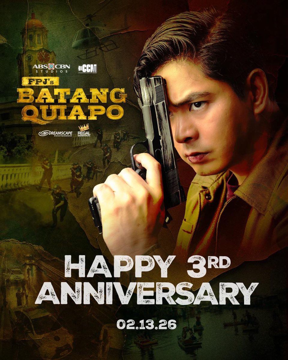 Happy 3rd BIRTHDAY, sa TROPA ng FPJ's Batang Quiapo! 2-13-2026