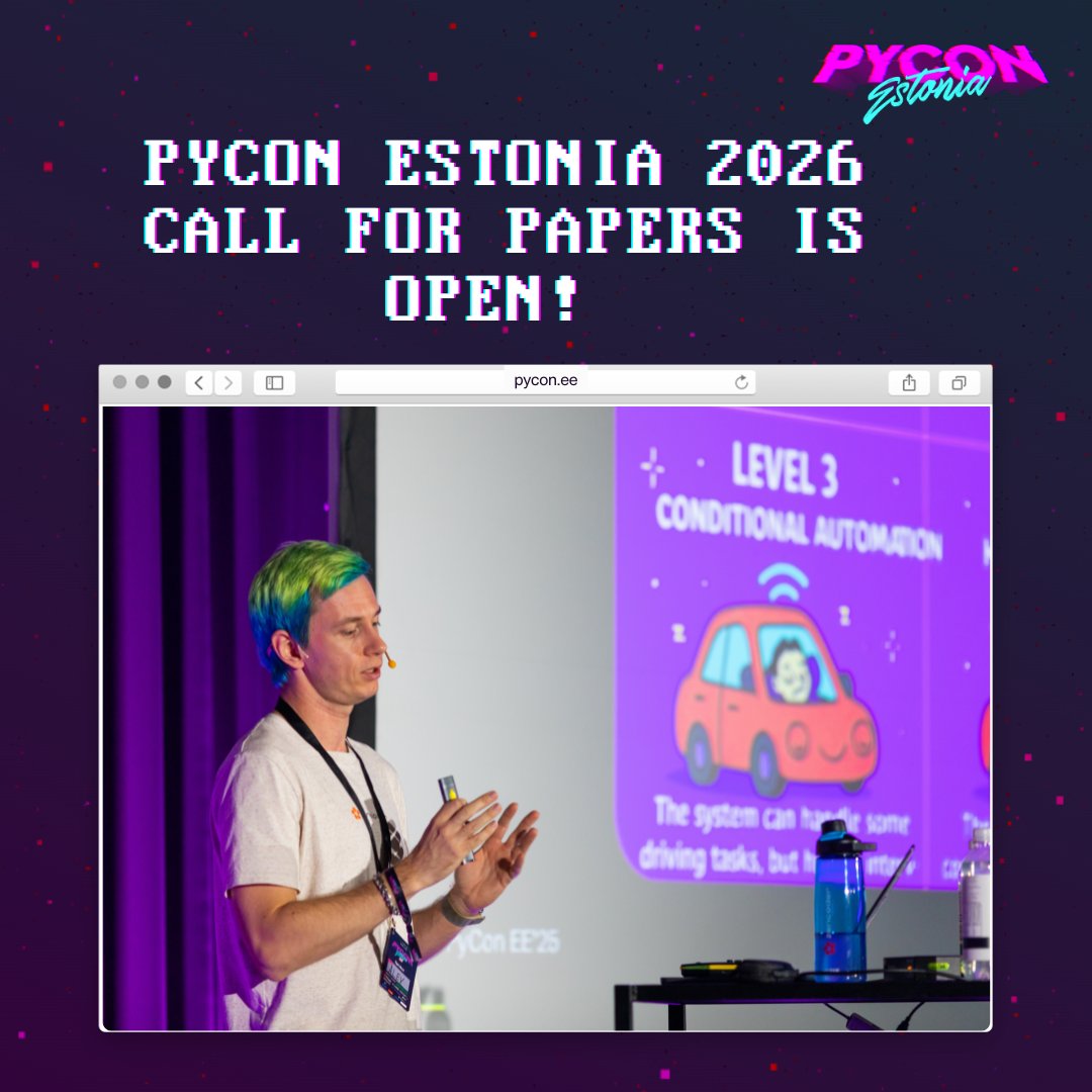 PyCon Estonia tweet media