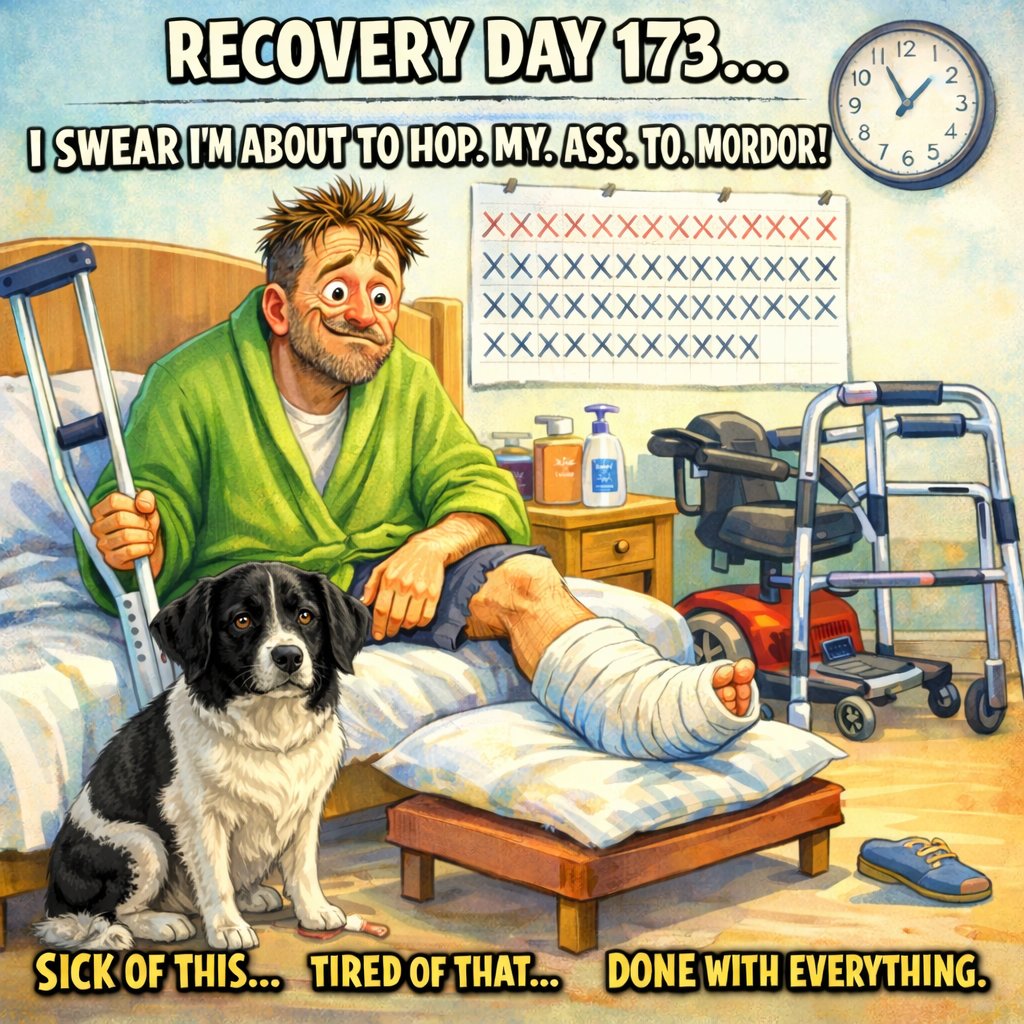 Pffff.. ben er echt even helemaal klaar mee! Ik weet dat het tijd kost en ik geduld moeten hebben, en dat heb ik ook echt. Het is vandaag gewoon allemaal eventjes teveel ofzo.. 🤷‍♀️ 

Valt mij eerlijk gezegd nog mee hoe lang het geduurd heeft dat deze dag kwam eigenlijk..