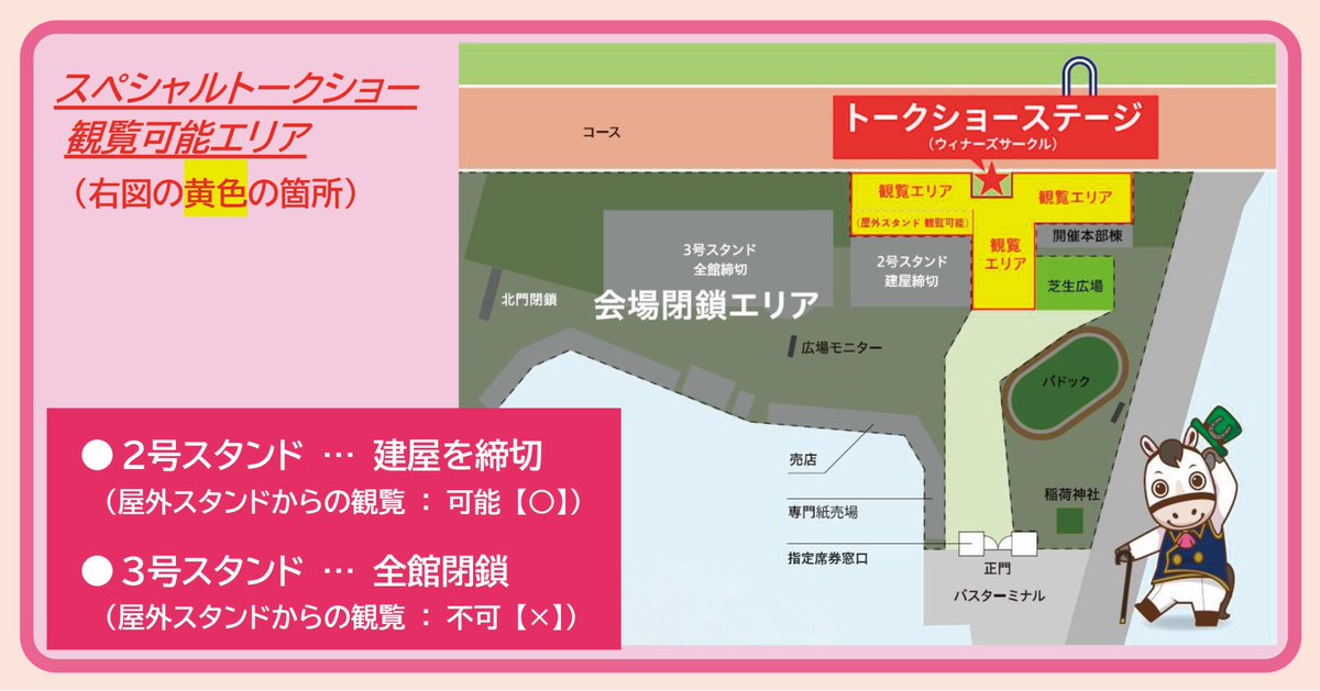 2/23(祝月)最終レース後､ウイナーズサークルにて「ウマ娘 プリティー