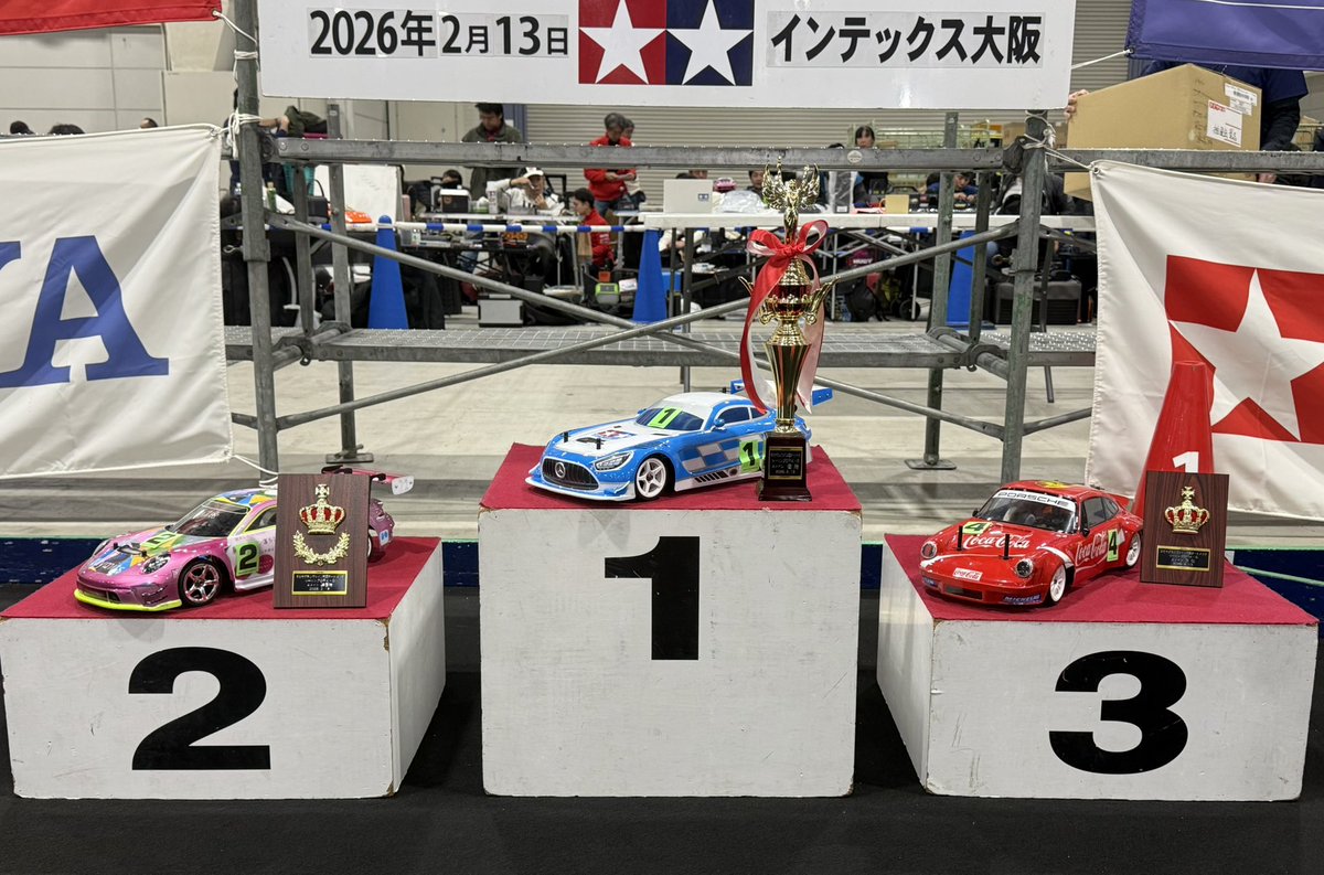 超絶悔しいけど、シェイクダウンから3回目でこの2人とそれなりに戦えたからよかったかな。

MAZDAさん、ゆう君ありがとうございました！
楽しい決勝でした！