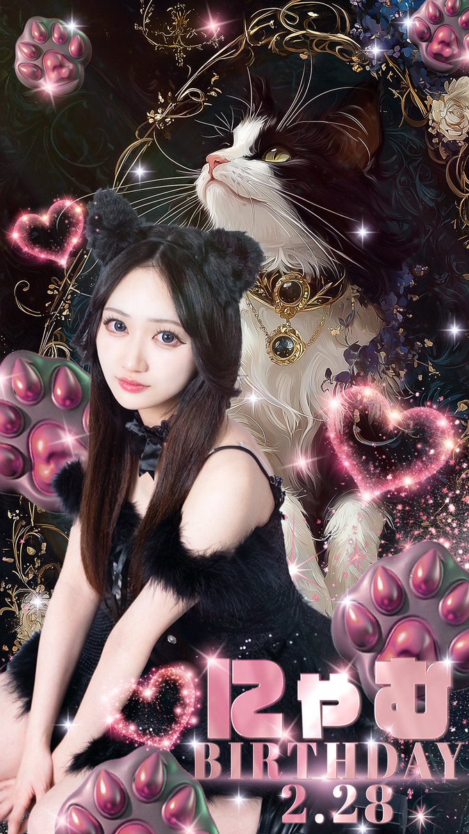 kynkyndevil's tweet photo. ❤︎꒦꒷꒦꒷꒦꒷告知꒦꒷꒦꒷꒦꒷❤︎

ฅ🐾໊━━━━━━━━━━━━━━

𝟐𝟎𝟐𝟔.𝟐.𝟐𝟖  𝐬𝐚𝐭  𝟐𝟎:𝟎𝟎～

🩷にゃむ  𝐁𝐢𝐫𝐭𝐡𝐝𝐚𝐲 𝐄𝐯𝐞𝐧𝐭  🐈‍⬛

━━━━━━━━━━━━━━ฅ🐾໊

 #きゅんきゅん悪魔  #コンカフェ  #岡山 #岡山コンカフェ https://t.co/Rya4dFPaHa