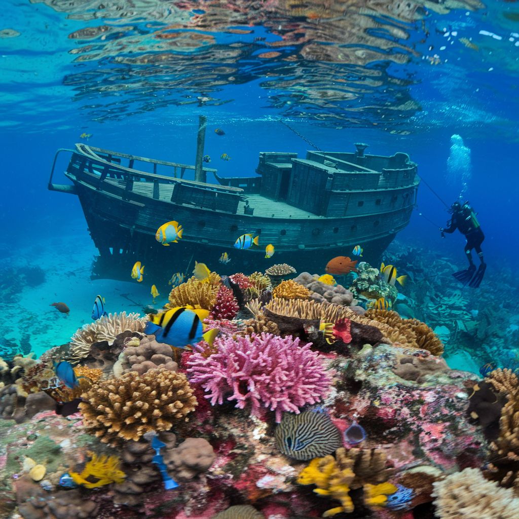 Dive into the clear waters of Ile Sainte Marie! 🏊 Snorkel over pirate shipwrecks and see humpback whales. Plan your island getaway at primeugandasafaris.com/tour-madagasca… #PrimeUgandasafaris #safarimadagascar #safarismadagascar #safaristomadagascar #madagascartour