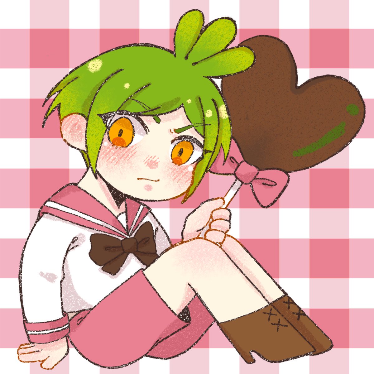 🤎Happy Valentine's Day🤎
いちとのすのチロルチョコを作りました✨
かわいい〜‼︎包み紙綺麗に残しておかないと…！