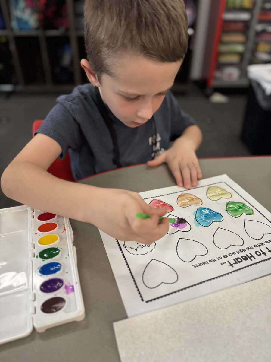 Love is in the air this week in kindergarten! #NCEstrong <a href="/melissaisd/">Melissa ISD</a>