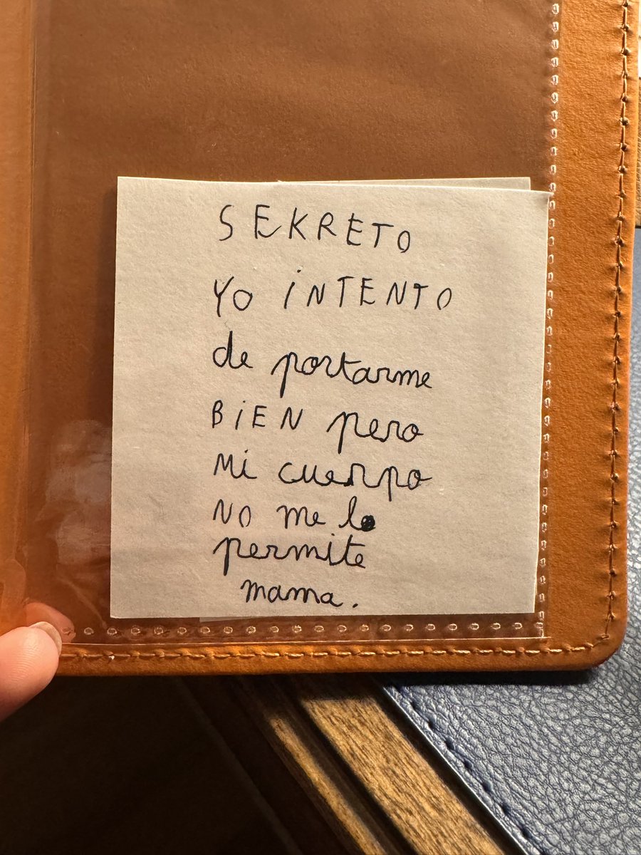 Para Nicolás es una confesión, para mí es un poema.