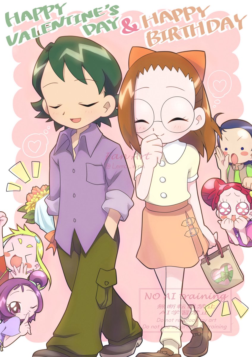 はづきちゃん、お誕生日おめでとう！

今回は去年のイラストを少し手直ししただけになっちゃったけど、またはづきちゃんの絵描きたいなぁ🧡

#おジャ魔女どれみ
#藤原はづき生誕祭2026
#OjamajoDoremi 
#矢田はづ