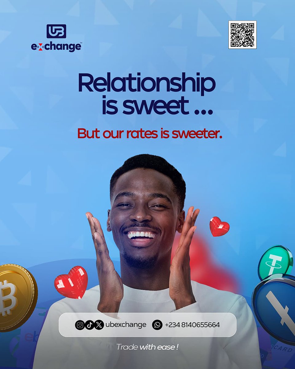 ubexchange's tweet photo. “Sweet connections, sweeter deals when you trade with UB. 💙”
#UBcares #SweetDeals #TradeWithEase https://t.co/Dl5zD495lw