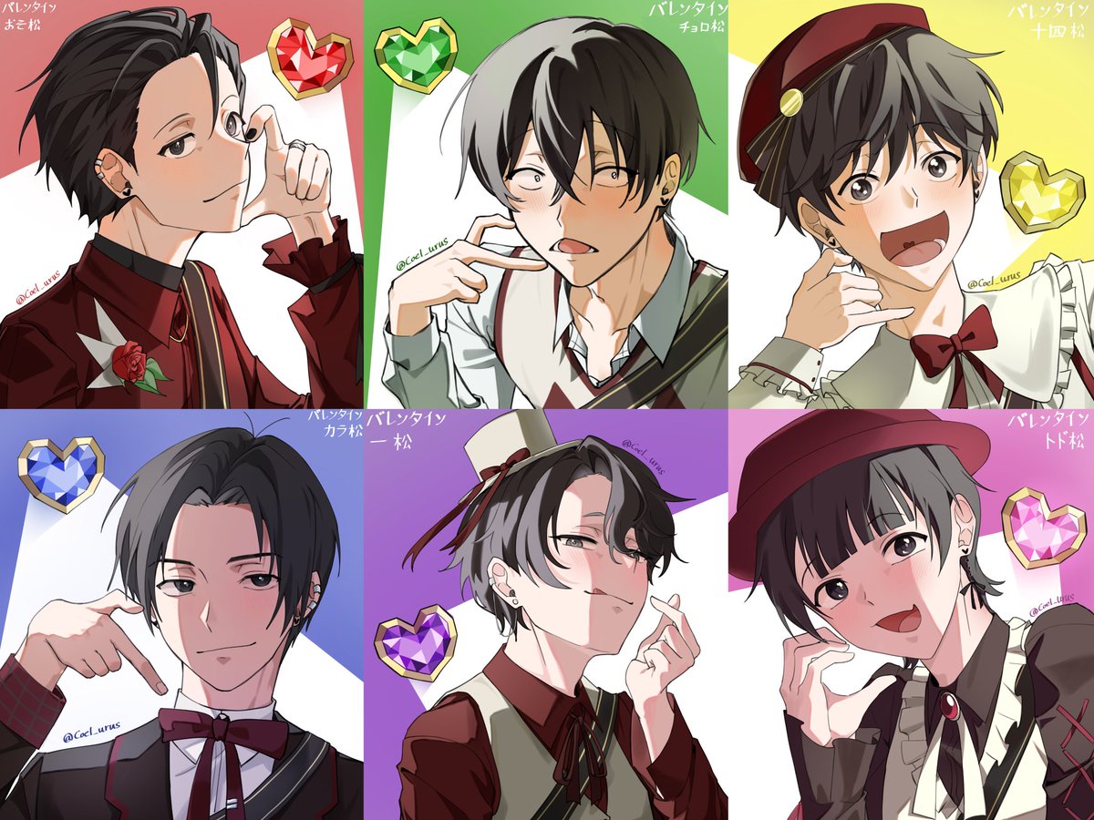🍫💝
#おそ松さん 
#ValentinesDay