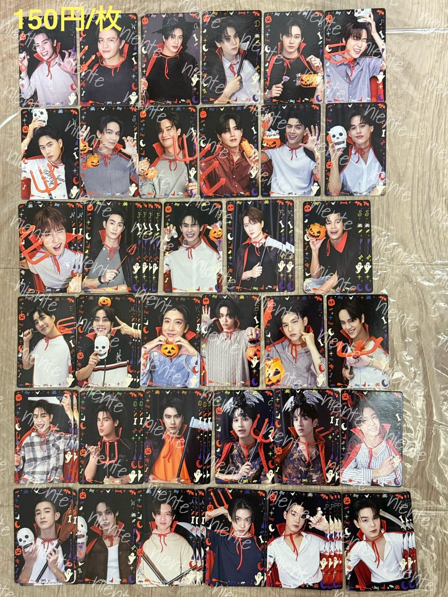 譲渡】GMMTV 過去トレカ 譲：画像のもの 求：各画像に記載の金額 日本